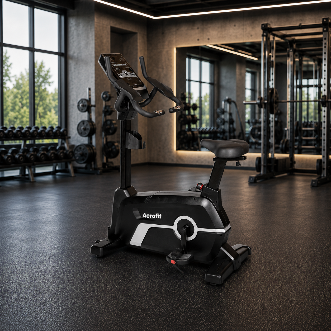 AF-281U Premium Commercial Cardio Upright Bike - Image 4
