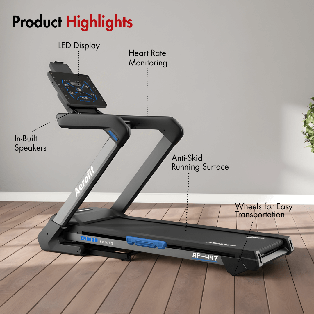 AF-447 LED Display Home Treadmill - Image 3