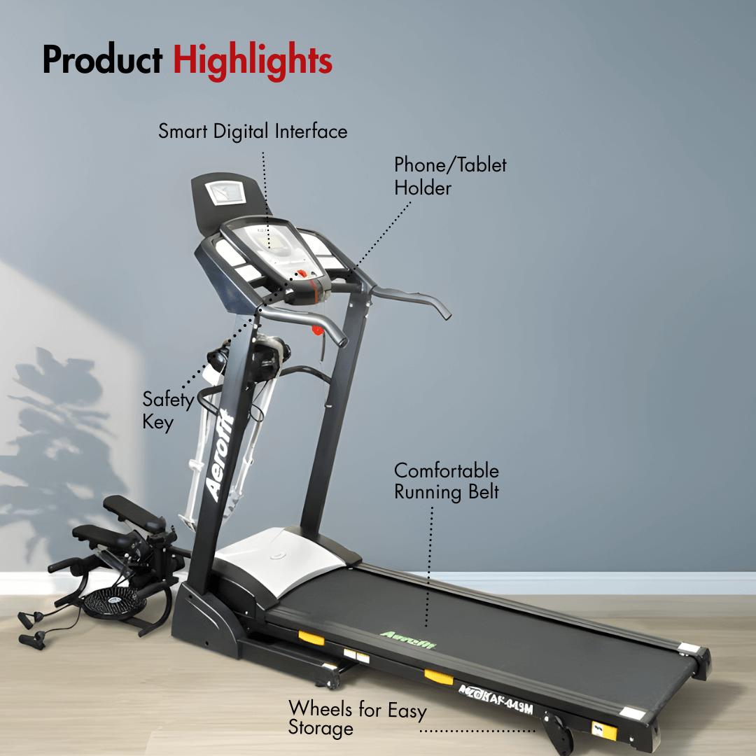 AF-518M MP3 Supported Home Treadmill - Image 2