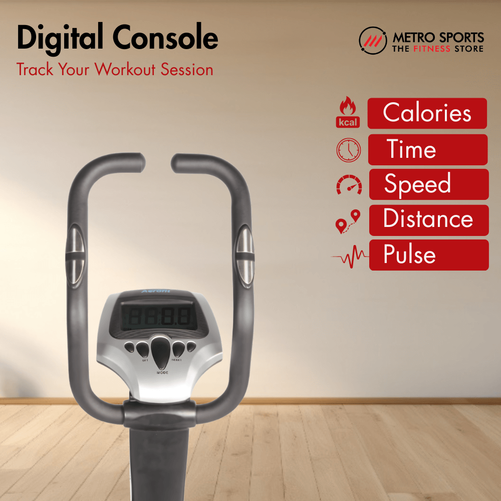 AF-600ES Elliptical Cross Trainer I LCD Display I Max. User Weight: 100 kg I Adjustable Seat I 7 kg Fly Wheel - Image 4