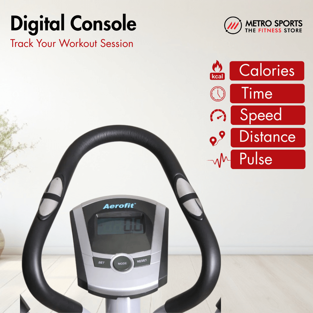 AF-601ES Elliptical Cross Trainer I Max. User Weight: 100 kg I 5 kg Fly Wheel I 8 Levels Resistance I LCD Display - Image 7