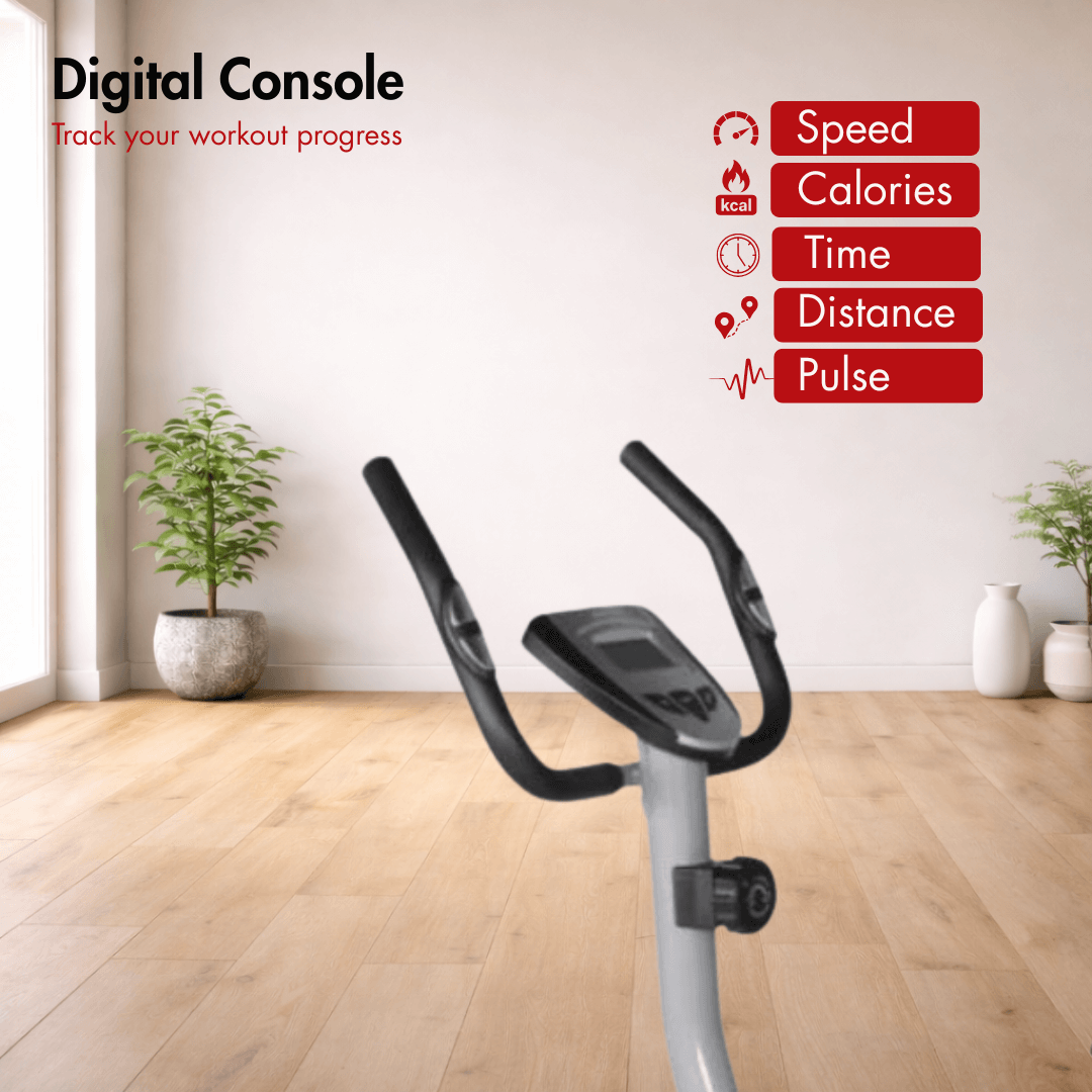 AF-685U Magnetic Bike I Preferred for Home Use I LCD Display I 8 Levels Manual Resistance I Max. User Weight: 100 kg - Image 4