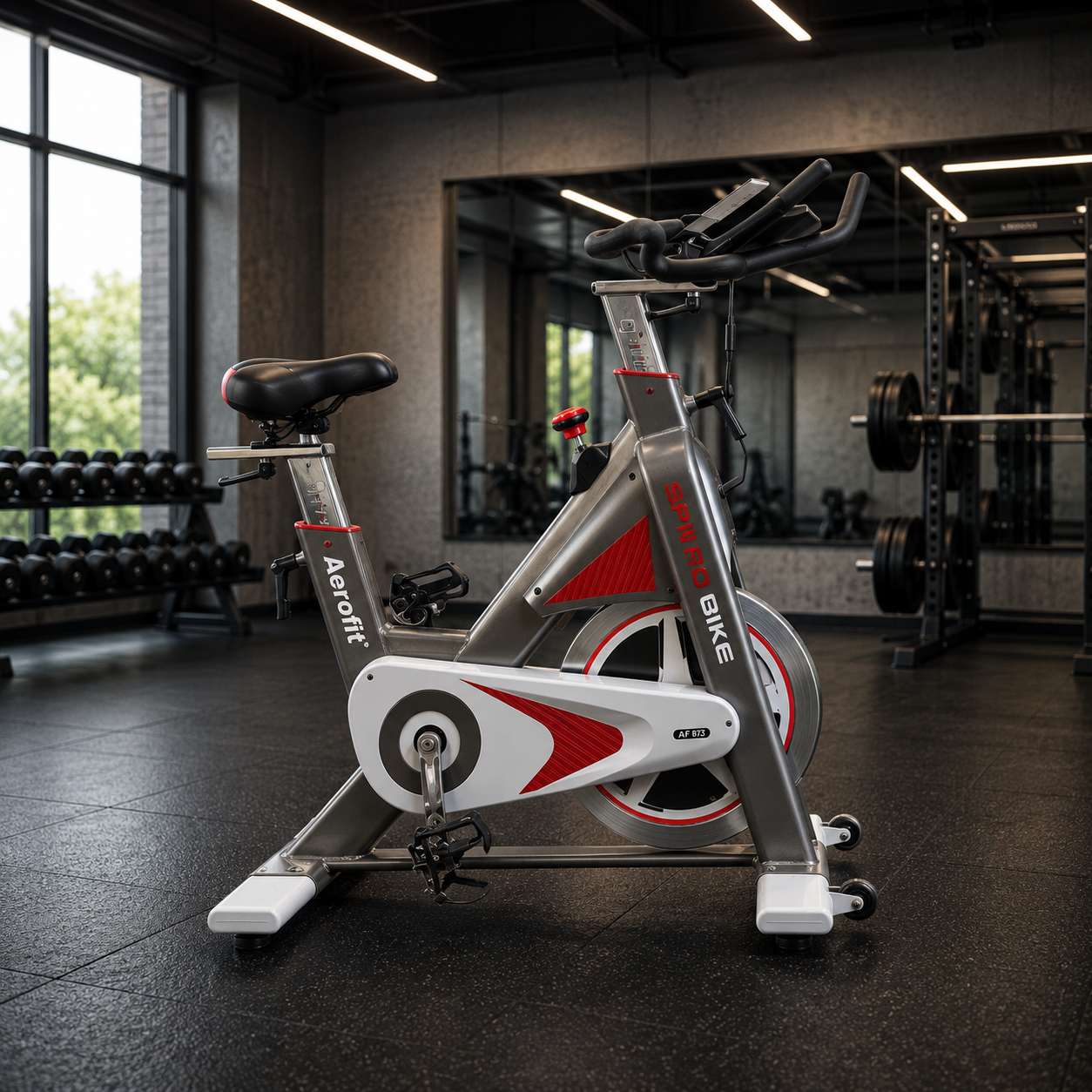 AF-193 Heavy Flywheel Spin Bike - Image 4