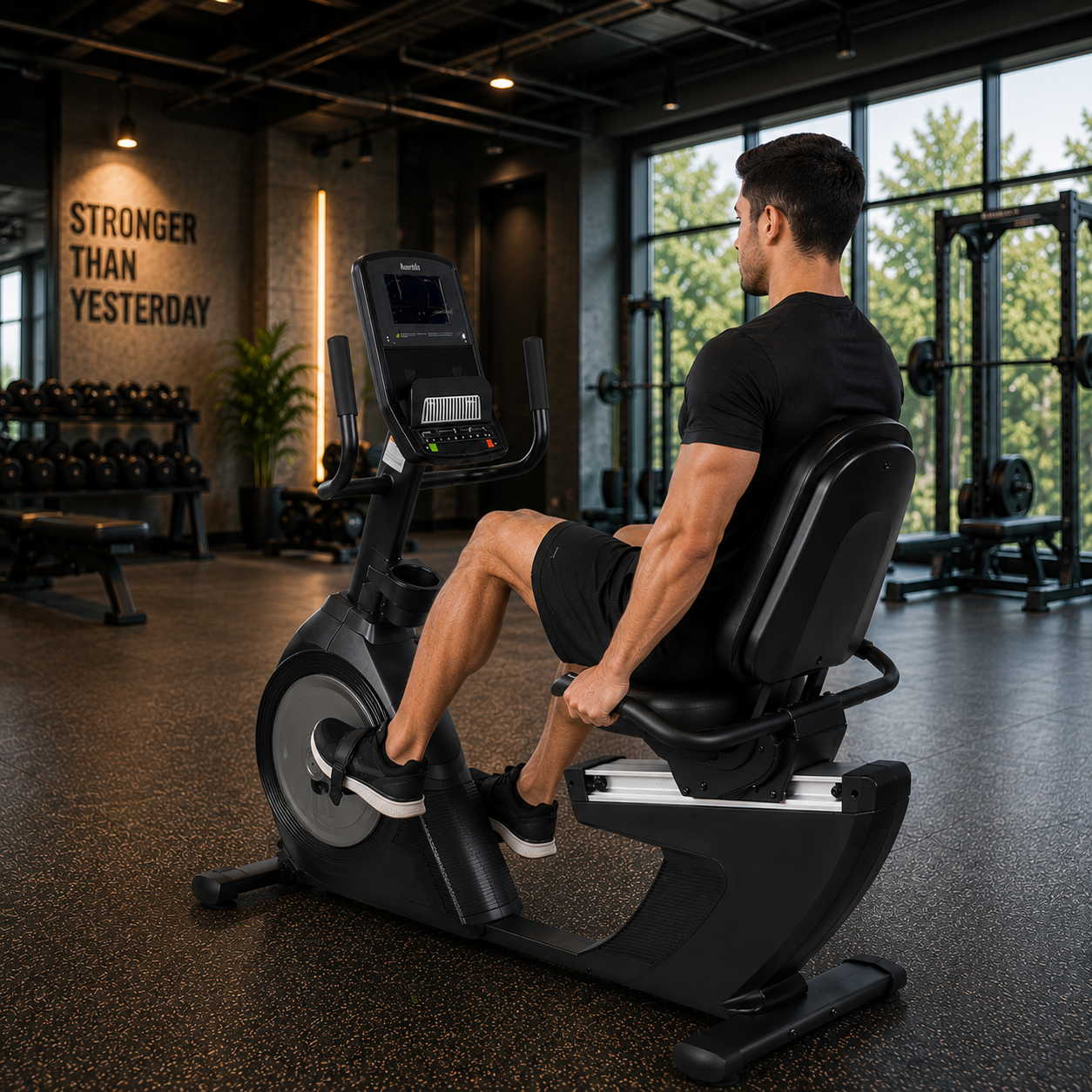 AF-161R Commercial Recumbent Bike for Smooth, Low-Impact Cardio at Home or in the Gym - Image 3