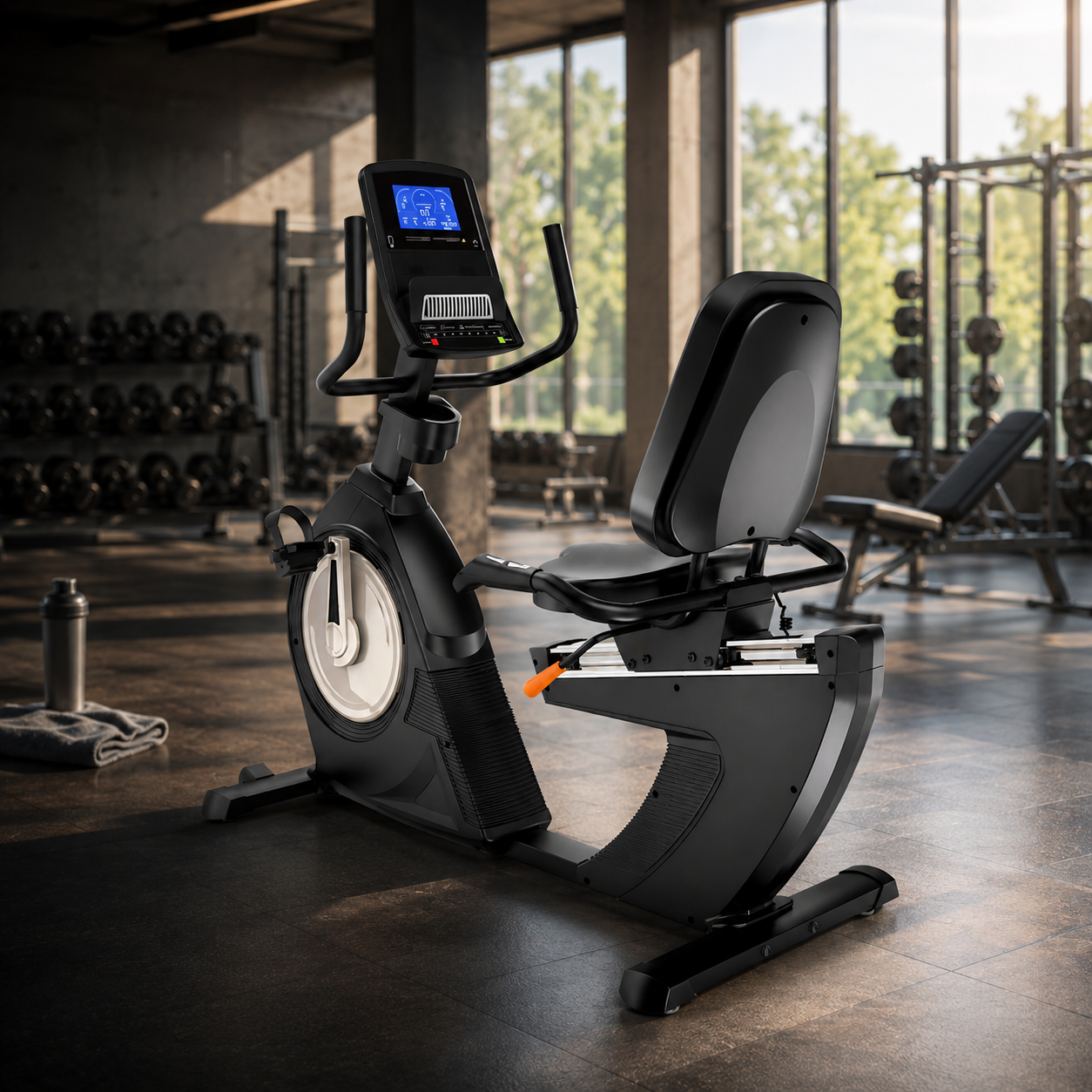 AF-168R Commercial Self-Powered Recumbent Bike - Image 3