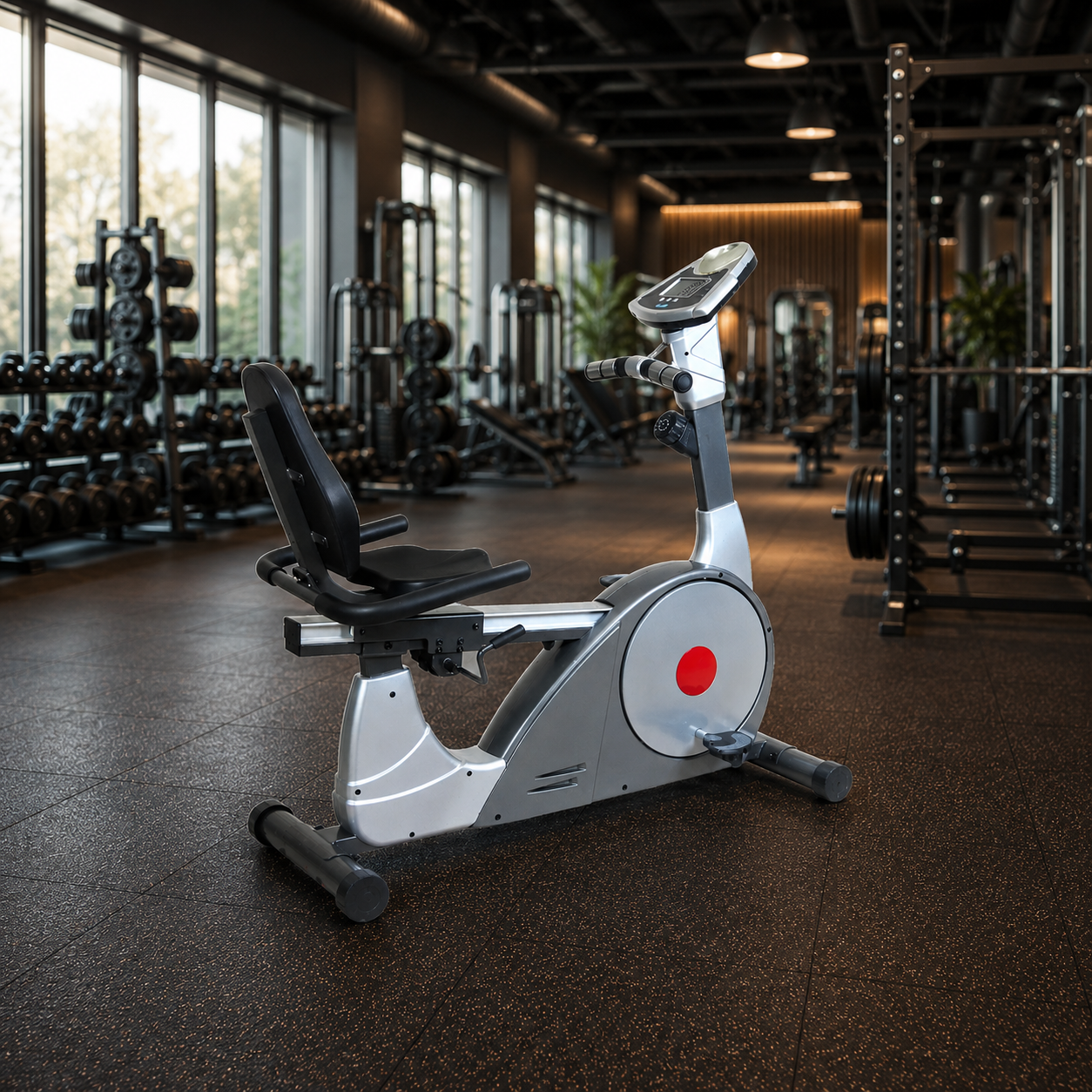 AF-262R Comfortable Recumbent Exercise Bike (Spine Series) - Image 4