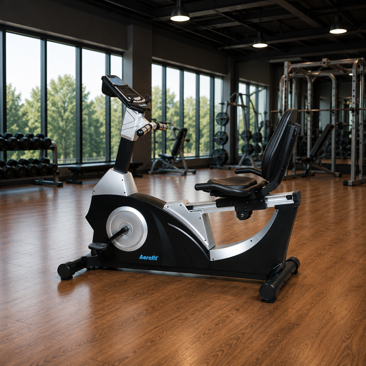 AF-163R Gym Recumbent Bike with 9kg Flywheel - Image 2
