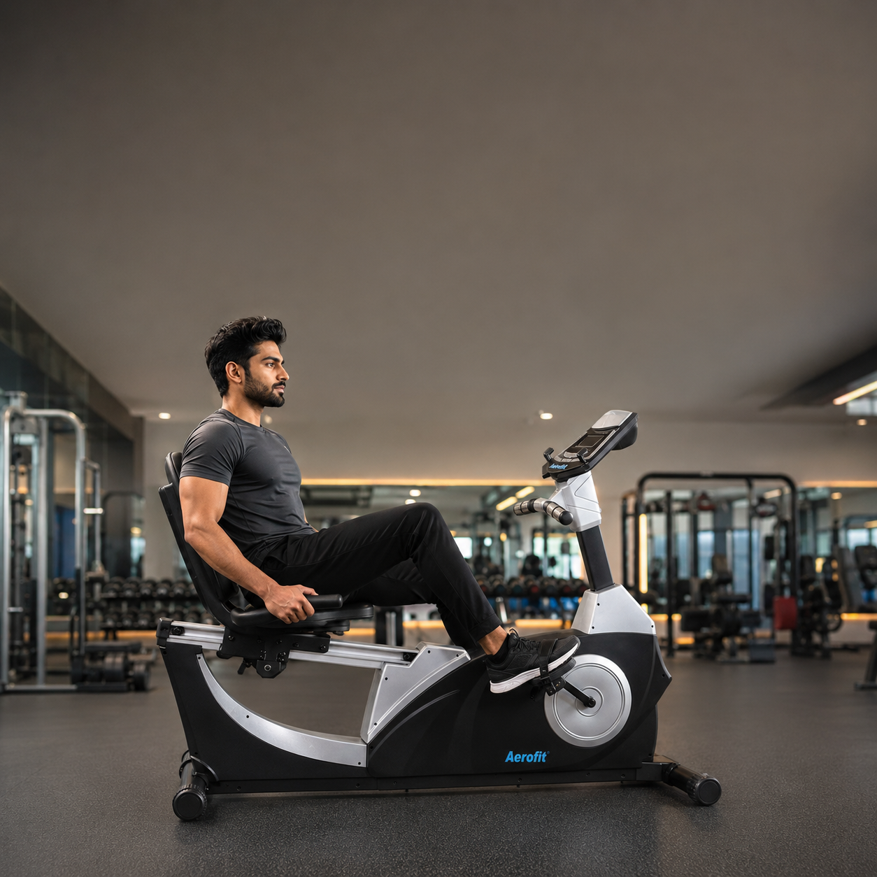 AF-163R Gym Recumbent Bike with 9kg Flywheel - Image 5