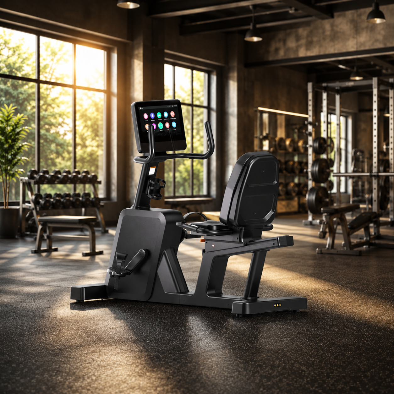 AF-167R TFT Recumbent Bike with Smart Display - Image 2