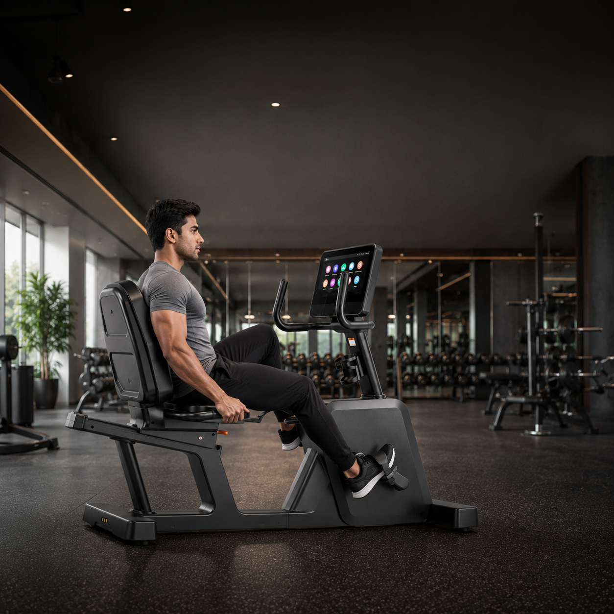 AF-167R TFT Recumbent Bike with Smart Display - Image 5
