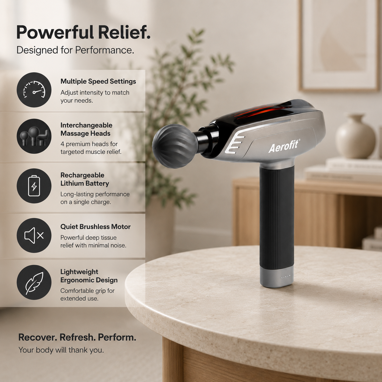 AF-285 Hand Massage Gun - Image 6