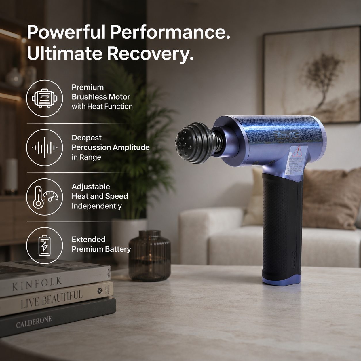 AF-286HT Heated Massage Gun - Image 6