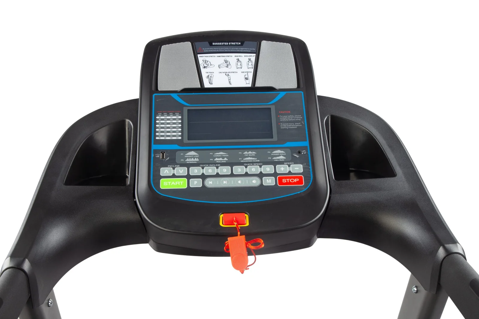 AF-449 Treadmill with USB Port I AC Motor with 5.0HP Peak Output - Image 7