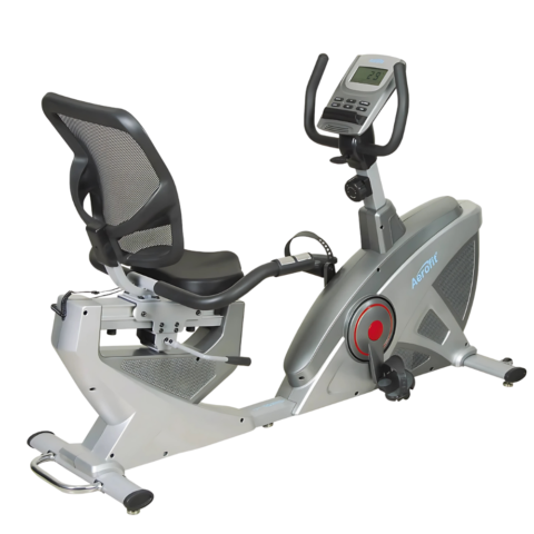 AF-665R Recumbent Bike I Manual Magnetic Resistance I Max. User Weight: 120 kg I 7 Kg Fly Wheel I LCD Display