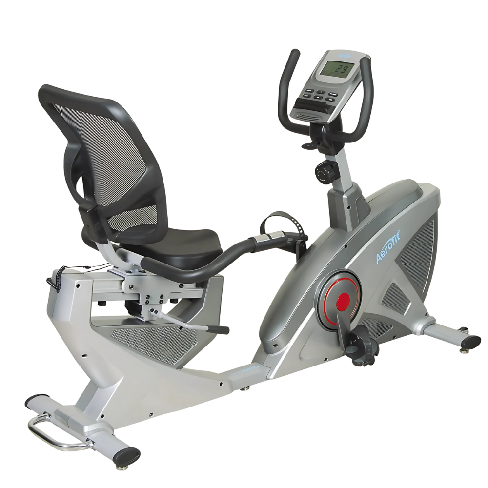 AF-665R Recumbent Bike I Manual Magnetic Resistance I Max. User Weight: 120 kg I 7 Kg Fly Wheel I LCD Display