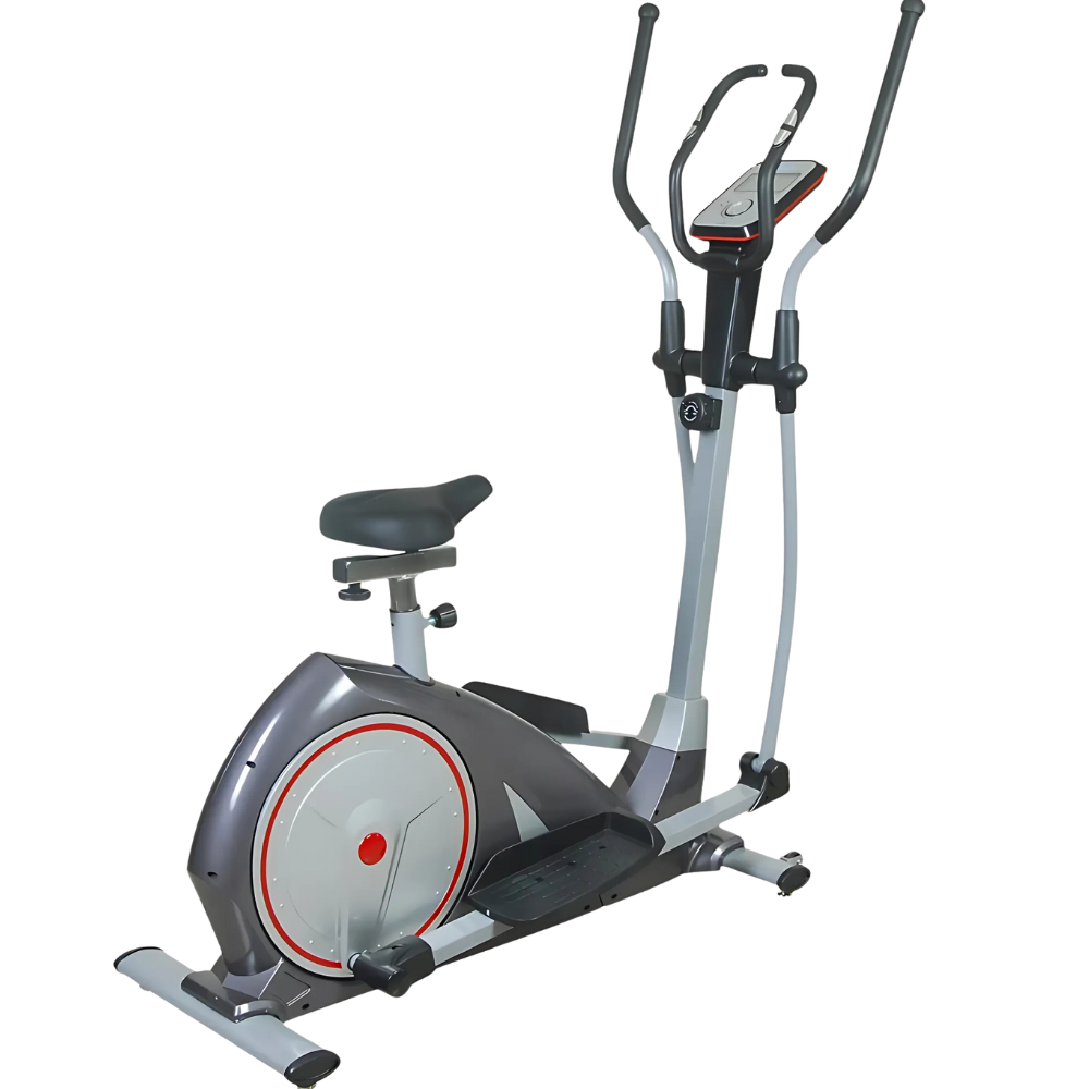 AF-602ES Elliptical Cross Trainer I Adjustable Seat I LCD Display I 8 Levels Resistance I 7 kg Fly Wheel