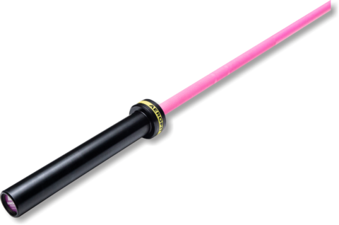 Women Lifting Bar (Pink) I Designed for Women Lifters I Non-Slip Grip I Stylish Look