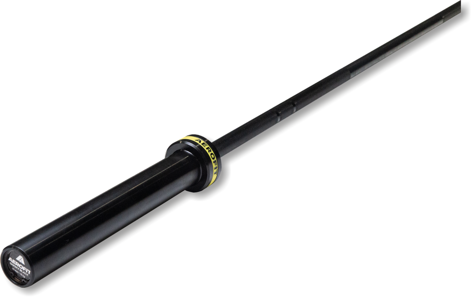 Smoky Black Barbell A2 Series I Precision Knurling Pattern I Built to Withstand Intense Workouts I Slip-Resistant Grip